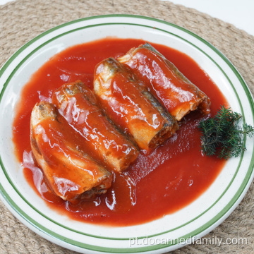 Melhor preço cavala em molho de tomate enlatado